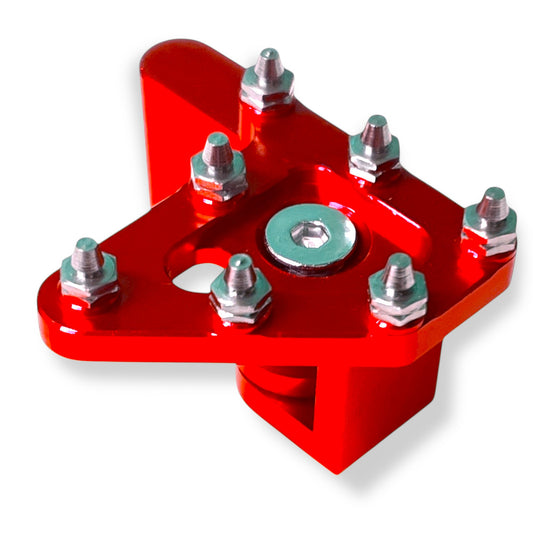 Red CNC Pit Bike Brake Lever Tip