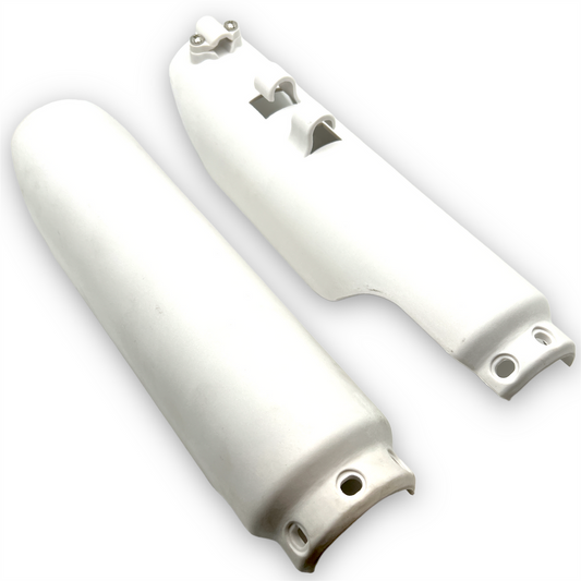 White SP Pit Bike Fork Sliders