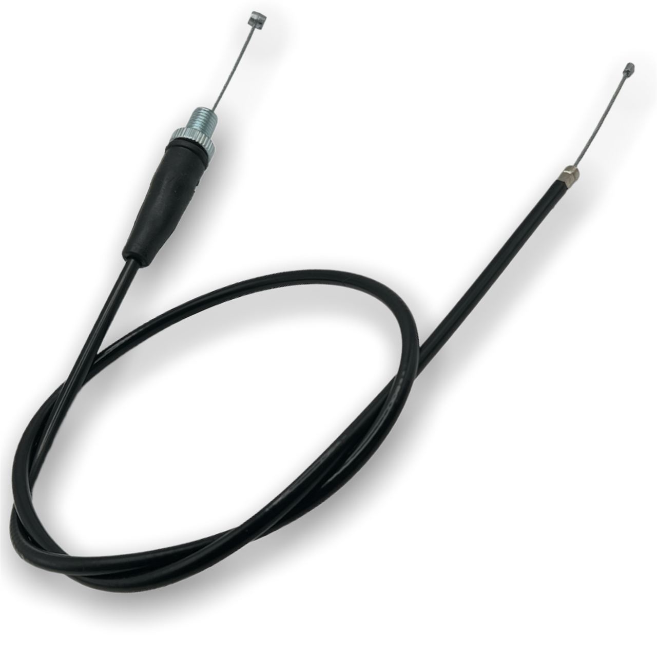 Black 90cm Pit Bike Throttle Cable (straight Connection)