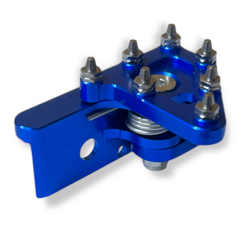 Blue CNC Pit Bike Brake Lever Tip