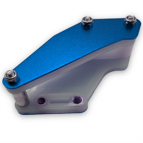 Blue Pit Bike Chain Guide