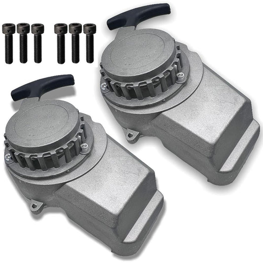 2x Mini Moto Full Metal Pull Start