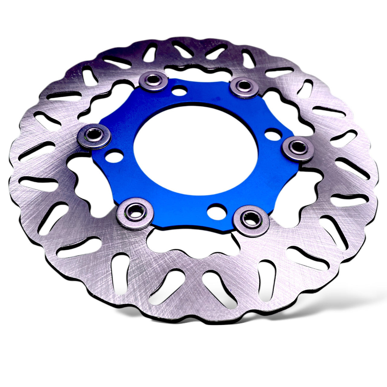 Blue 220mm SDG Pit Bike Floating Brake Disc
