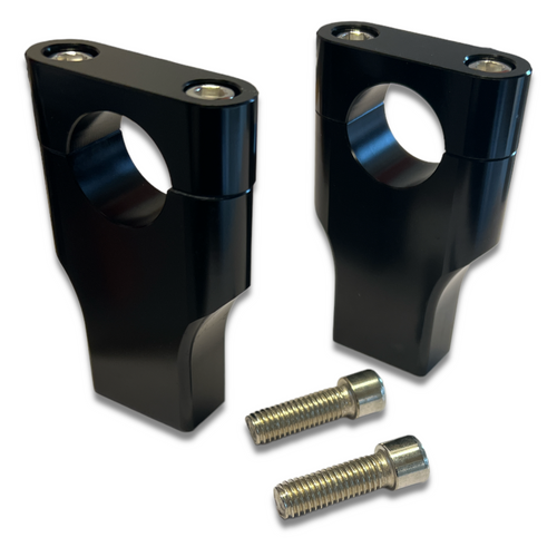 Black 28mm Pit Bike Fatbar Handle Bar Risers