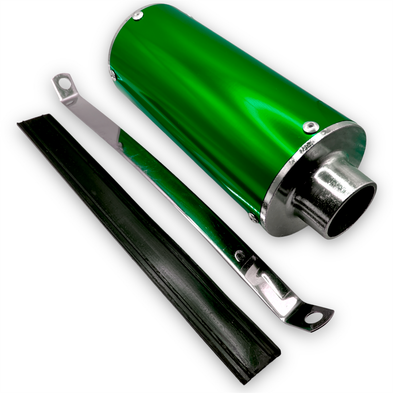 Green 28mm Pit Bike Exhaust Pipe Muffler