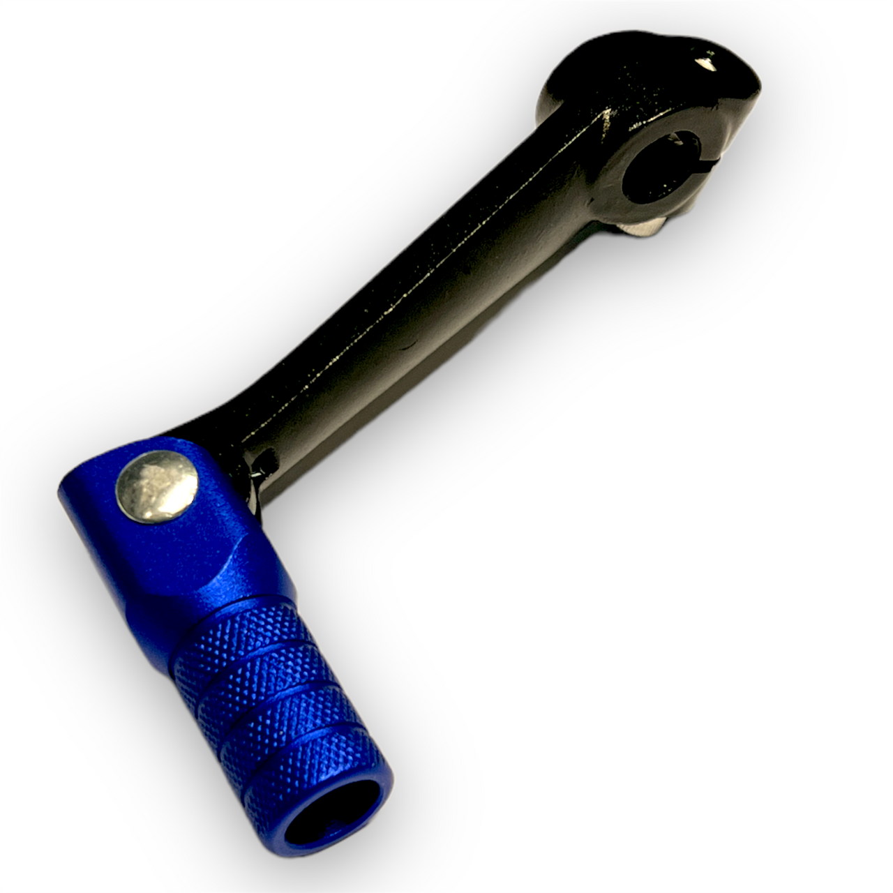 Blue Shorty Pit Bike Folding Gear Lever