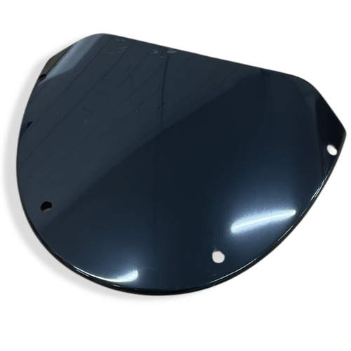 Wide Black Mini Moto Visor Screen