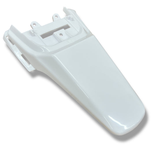 White CRF50 Pit Bike Rear Fender