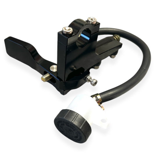 Pit Bike Thumb Brake System with Reservoir