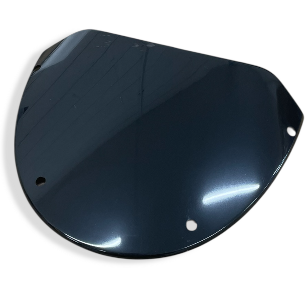 Wide Black Mini Moto Visor Screen