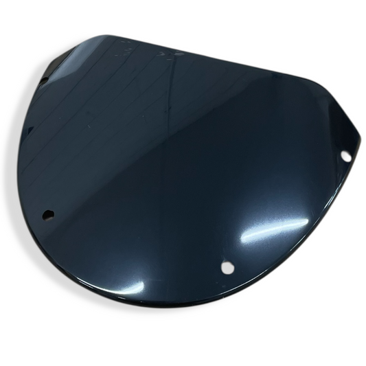 Wide Black Mini Moto Visor Screen