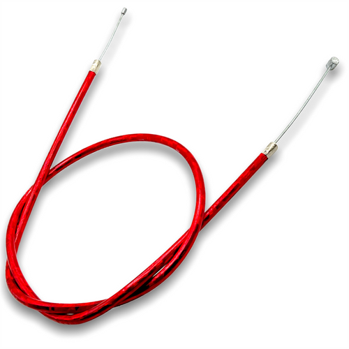 Red Mini Moto Throttle Cable