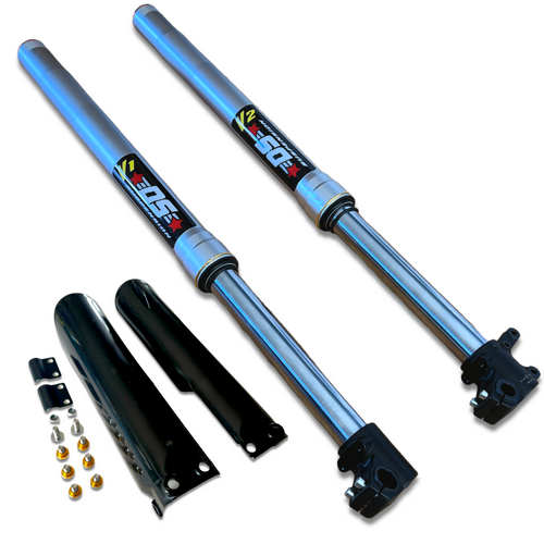 730mm Volt V2 Pit Bike Front Forks (45mm / 48mm)