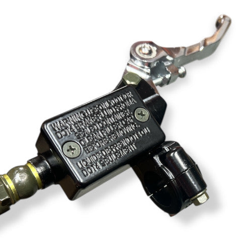 Single Piston Pit Bike Front Brake System - 43mm Centres