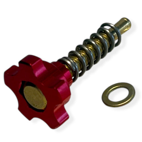 Red CNC Keihin PWK Air Fuel Mixture Screw