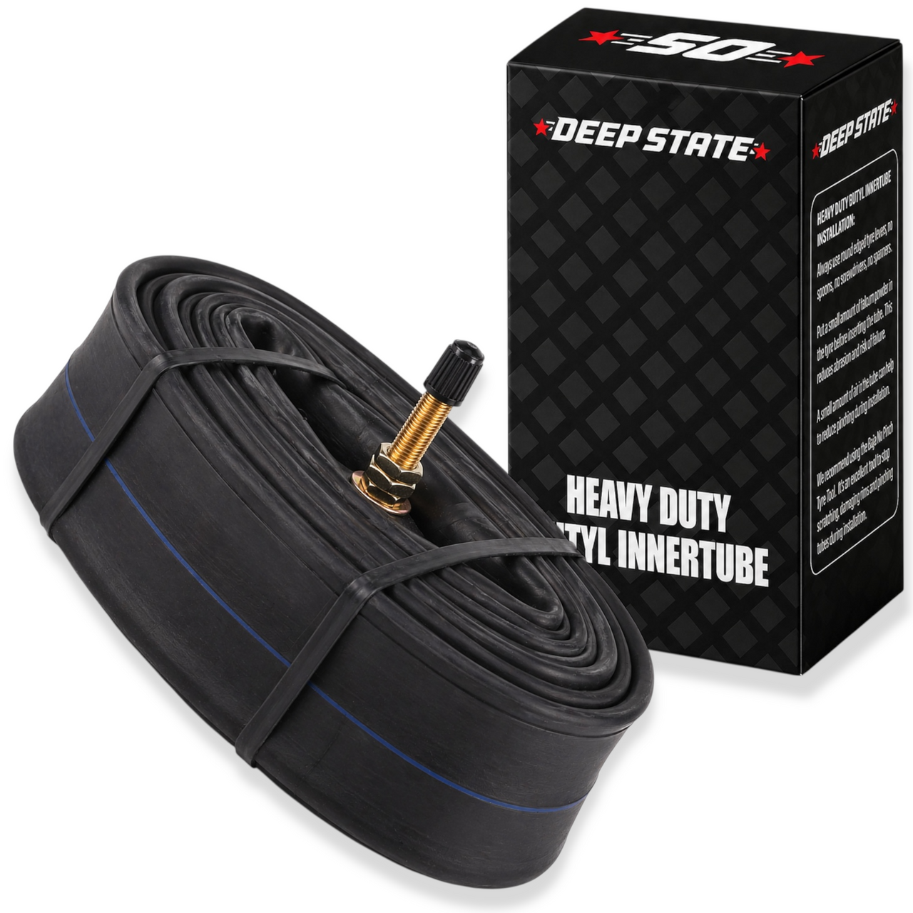 3.00/3.50-18 Heavy Duty DEEP STATE Pit Bike Rear Inner Tube
