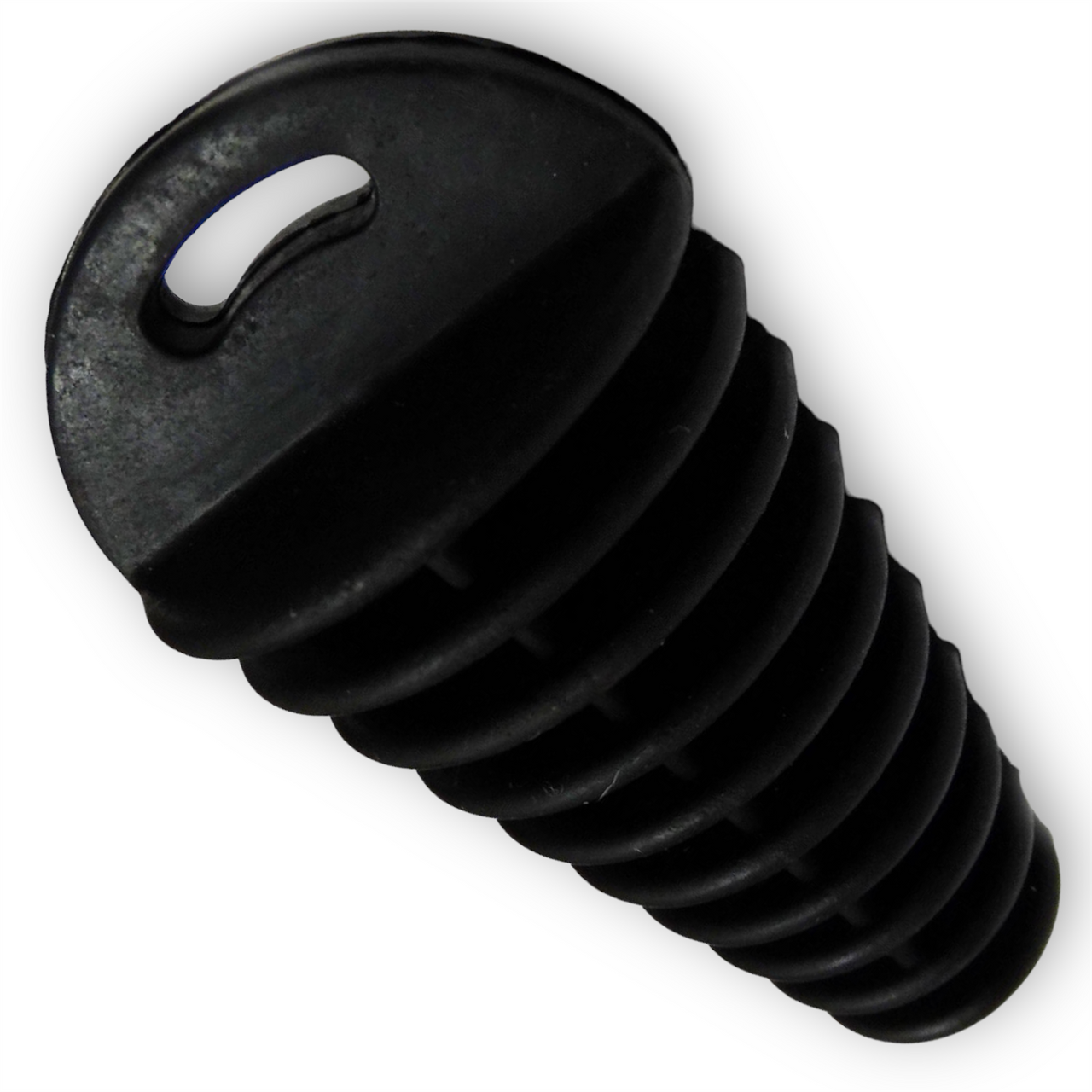 Black 4-Stroke Pit Bike Exhaust Bung